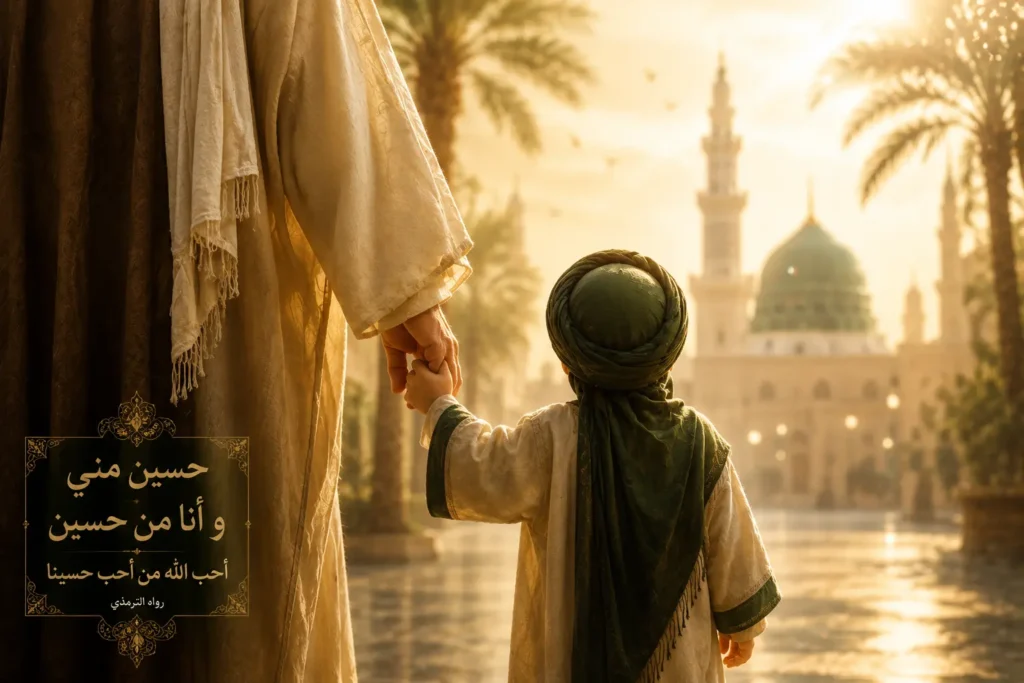 کودکی امام حسین (ع)